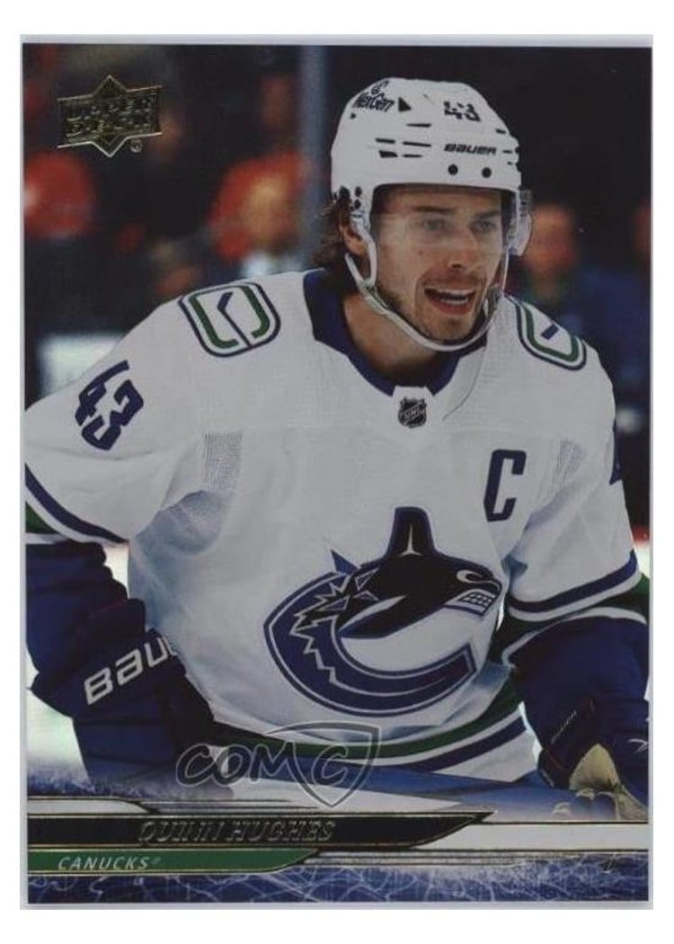 2024-25 Upper Deck Base Set Quinn Hughes #176 card