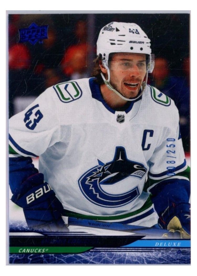 2024-25 Upper Deck Base Set Quinn Hughes #176 card