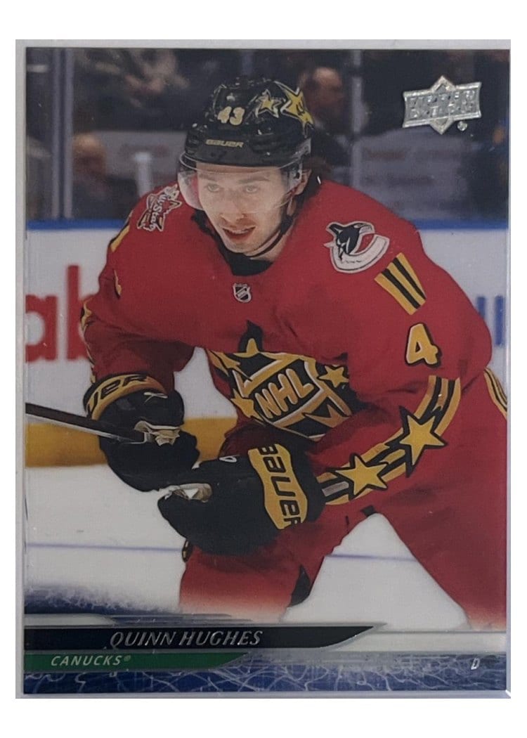 2024-25 Upper Deck Base Set Quinn Hughes #689 card