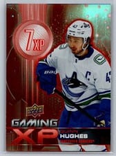 2024-25 Upper Deck Gaming XP Quinn Hughes #GXP-5 card