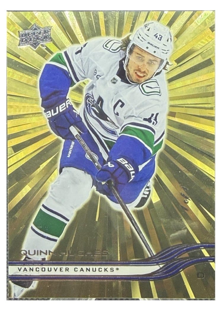 2025-26 Upper Deck Base Set Quinn Hughes #177 card