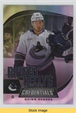 2025-26 Upper Deck Credentials Bright Cellys Quinn Hughes #BC-18 card