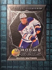 2025-26 Upper Deck Black Diamond Rookie Gems Quinn Hutson #RG-QH card