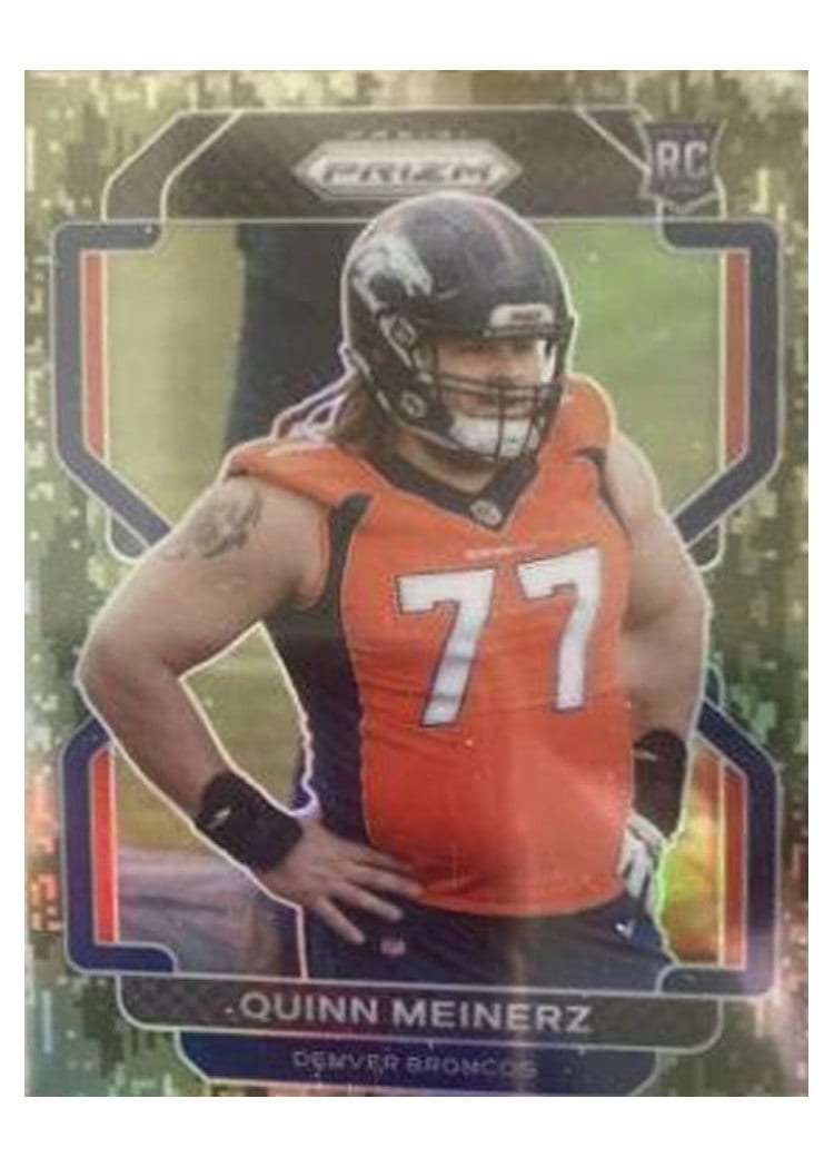 2021 Panini Prizm Base Set Quinn Meinerz #430 card