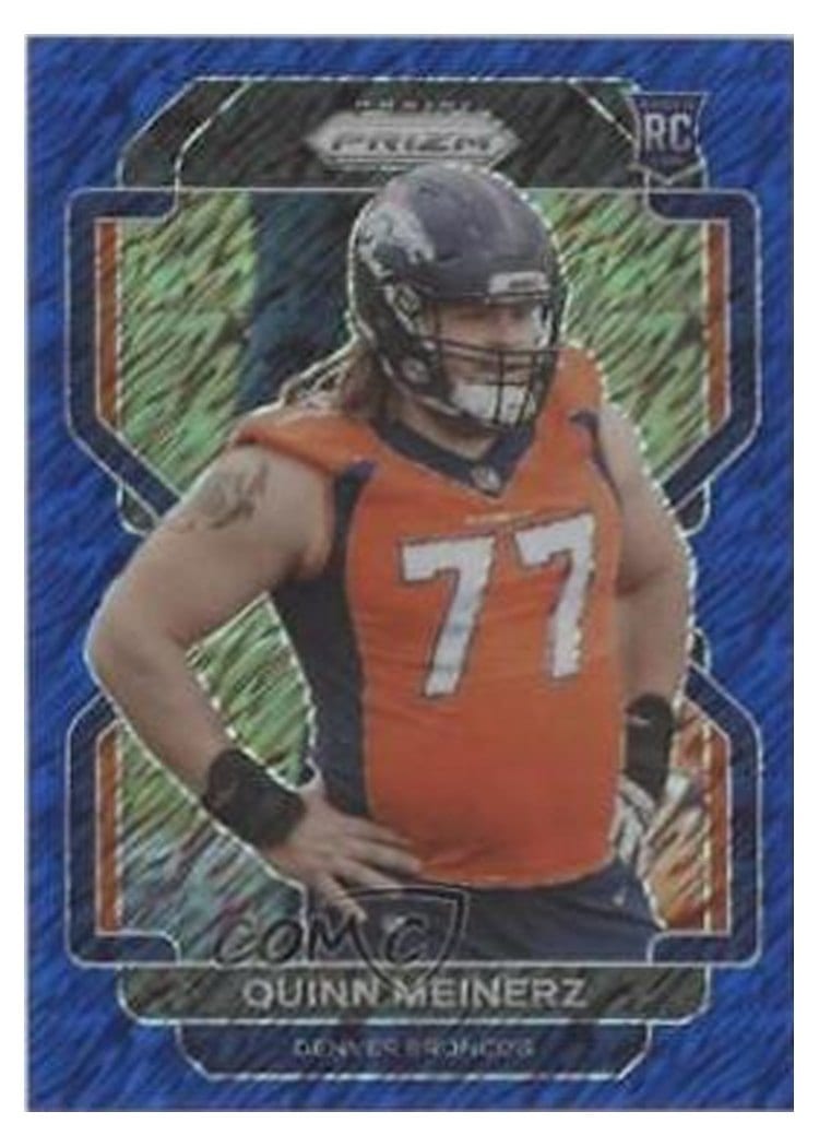 2021 Panini Prizm Base Set Quinn Meinerz #430 card