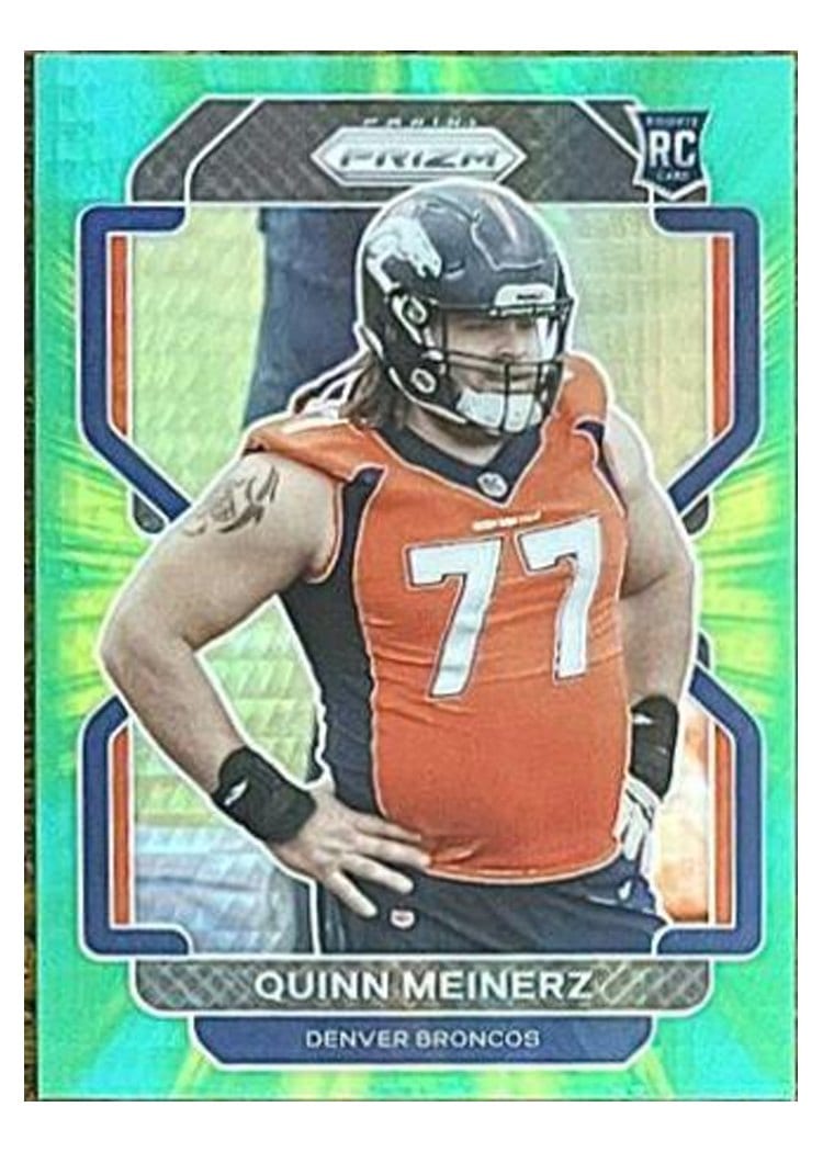 2021 Panini Prizm Base Set Quinn Meinerz #430 card