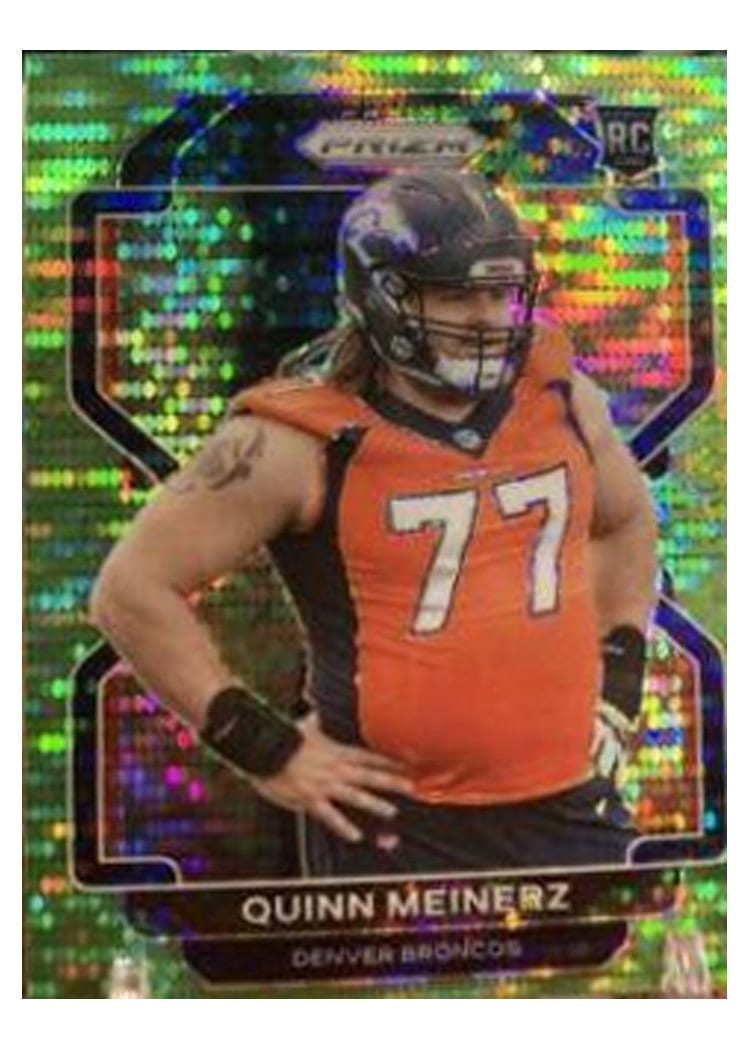 2021 Panini Prizm Base Set Quinn Meinerz #430 card