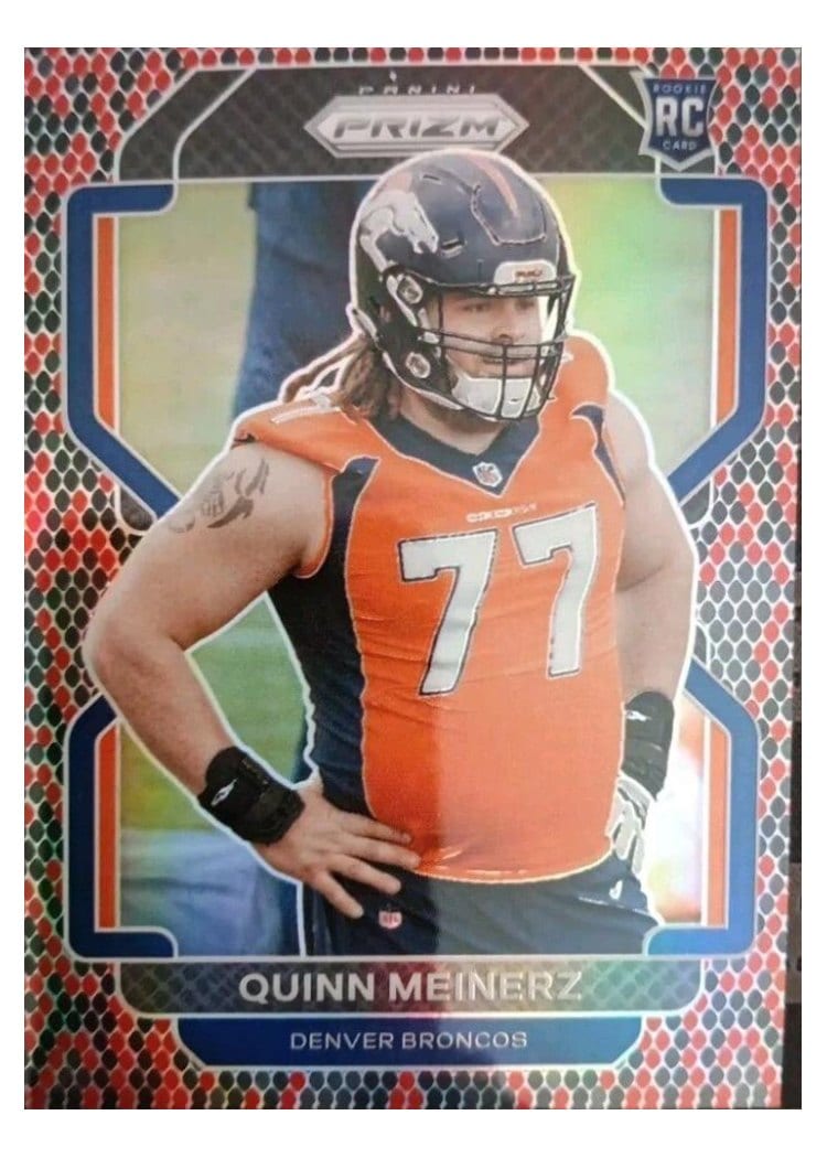 2021 Panini Prizm Base Set Quinn Meinerz #430 card