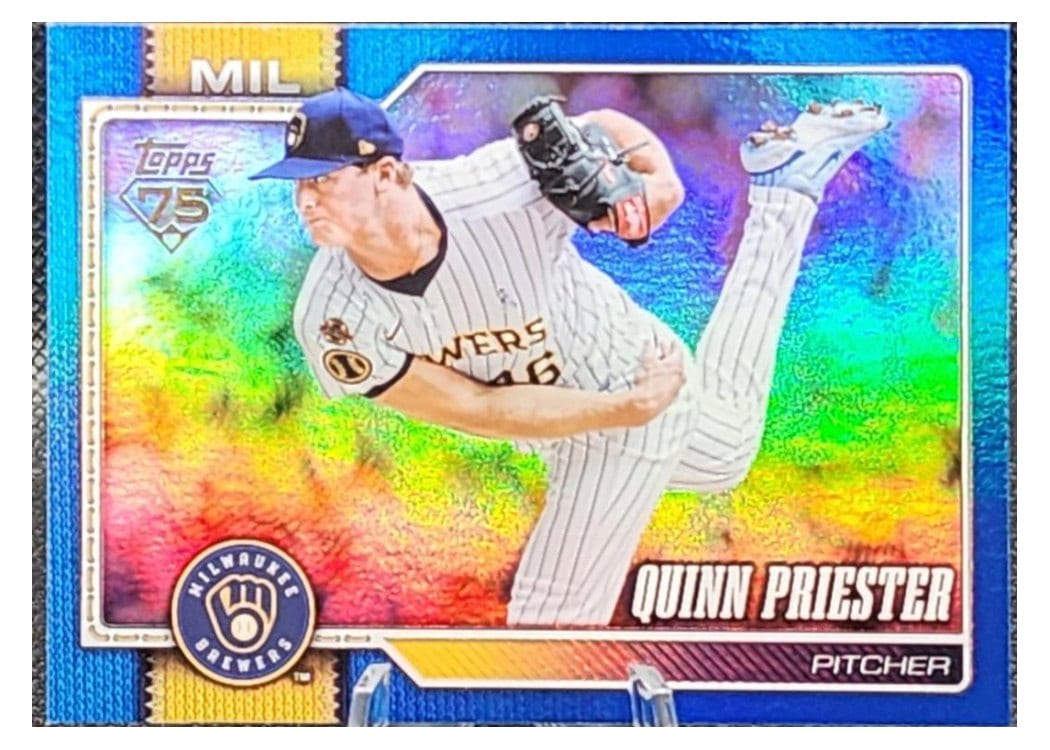 2026 Topps Base Set Quinn Priester #186 card