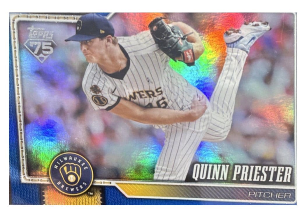 2026 Topps Base Set Quinn Priester #186 card