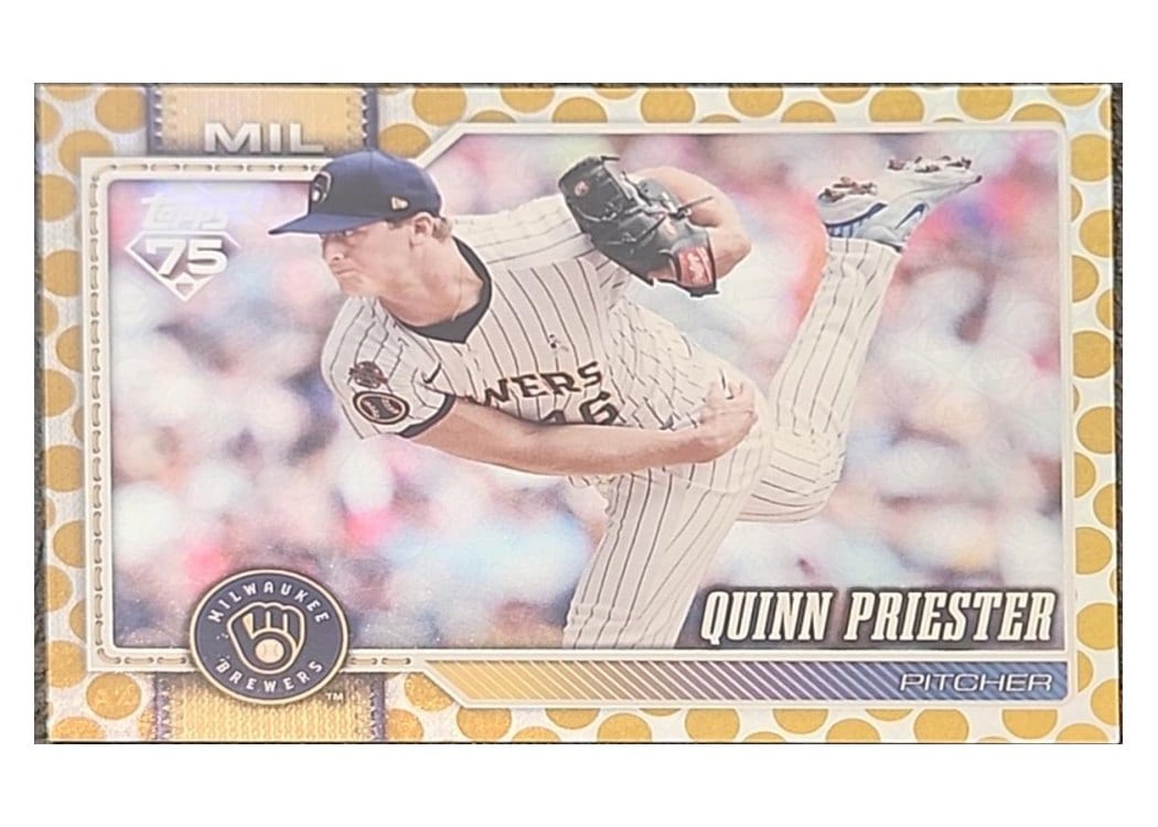 2026 Topps Base Set Quinn Priester #186 card