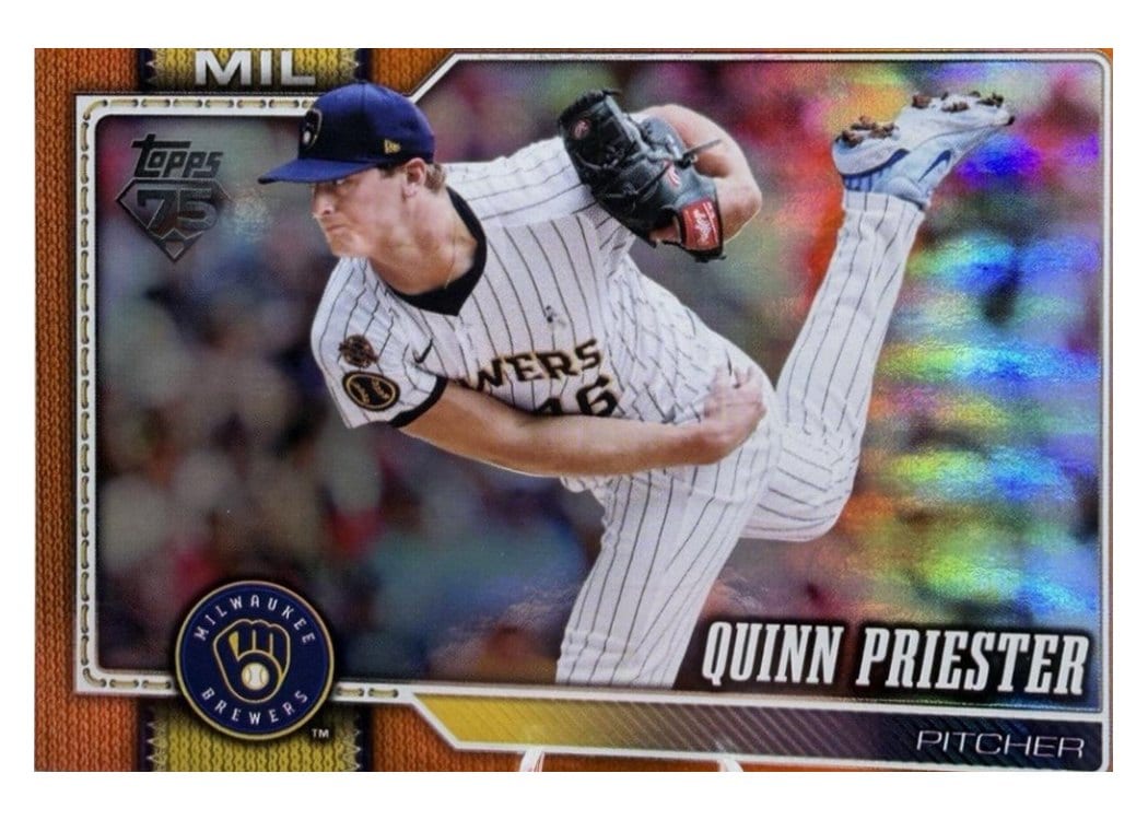 2026 Topps Base Set Quinn Priester #186 card