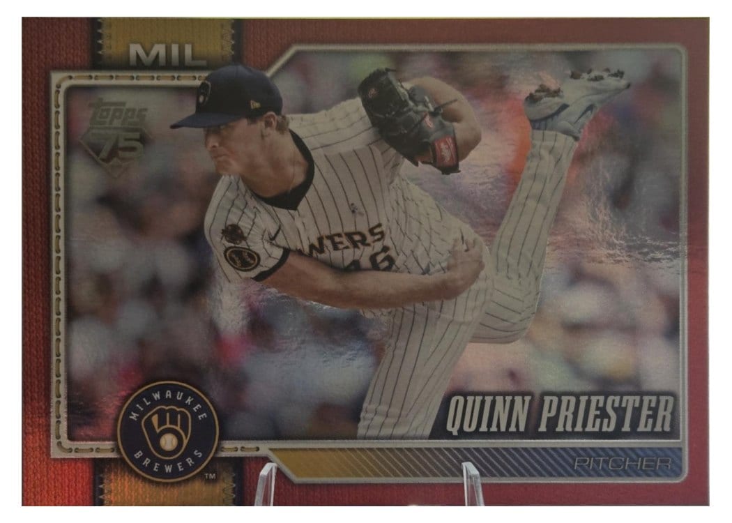 2026 Topps Base Set Quinn Priester #186 card