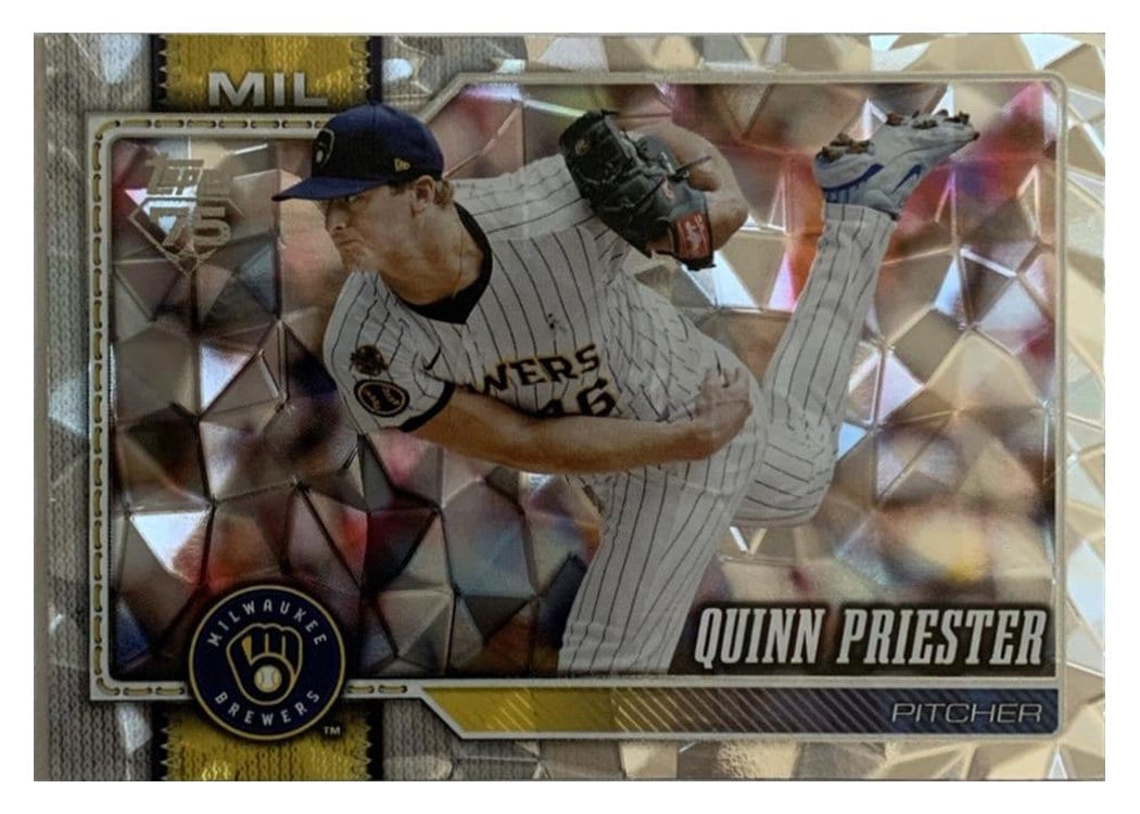 2026 Topps Base Set Quinn Priester #186 card