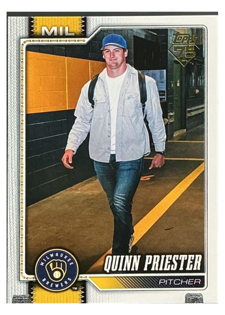 2026 Topps Base Set Quinn Priester #186 card
