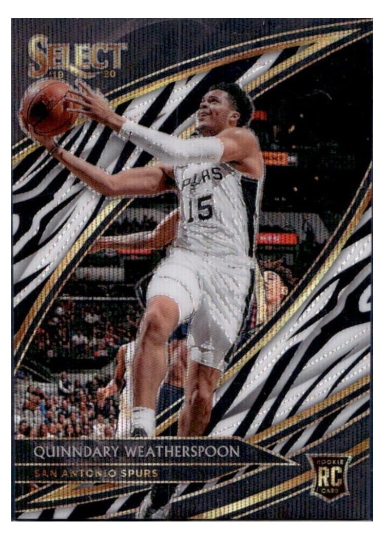 2019-20 Panini Select Base Set Quinndary Weatherspoon #225 card