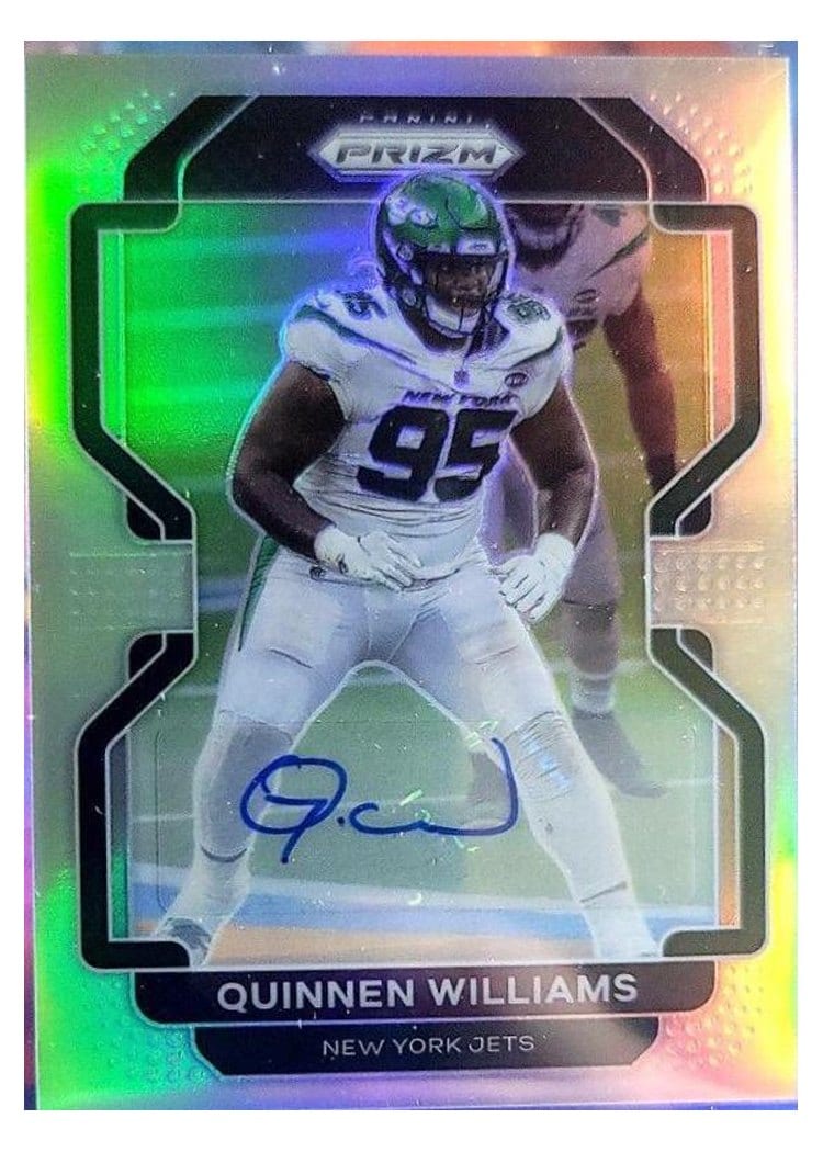 2021 Panini Prizm Base Set Quinnen Williams #89 card
