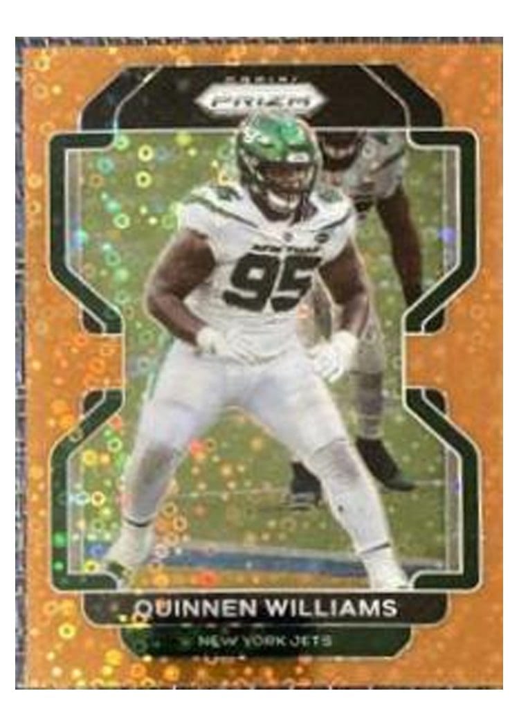 2021 Panini Prizm Base Set Quinnen Williams #89 card