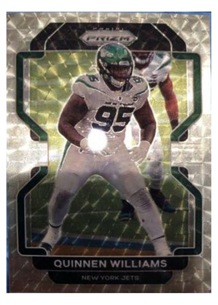 2021 Panini Prizm Base Set Quinnen Williams #89 card