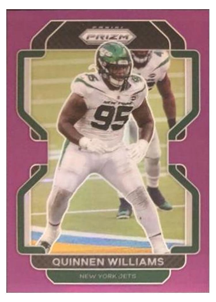 2021 Panini Prizm Base Set Quinnen Williams #89 card
