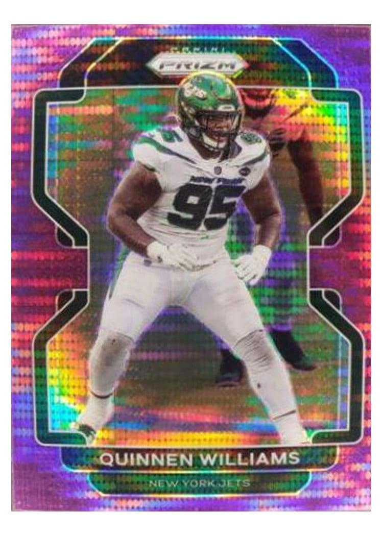 2021 Panini Prizm Base Set Quinnen Williams #89 card
