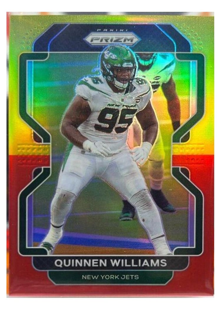 2021 Panini Prizm Base Set Quinnen Williams #89 card
