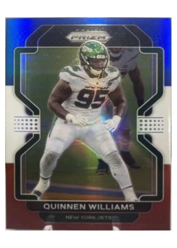 2021 Panini Prizm Base Set Quinnen Williams #89 card