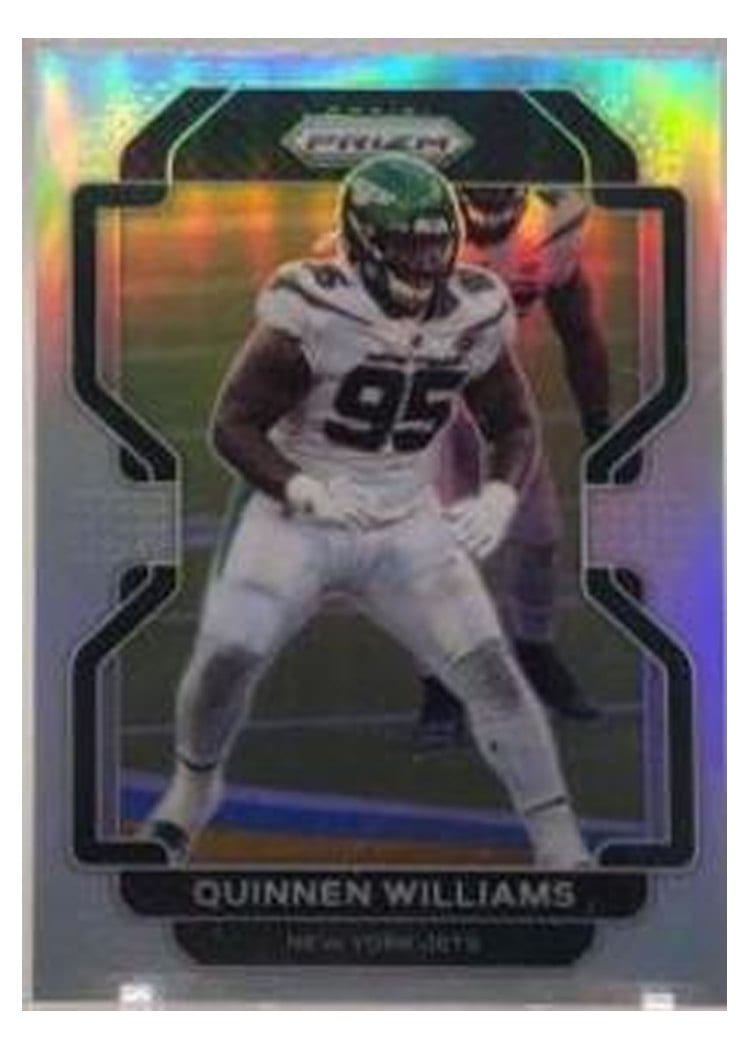 2021 Panini Prizm Base Set Quinnen Williams #89 card