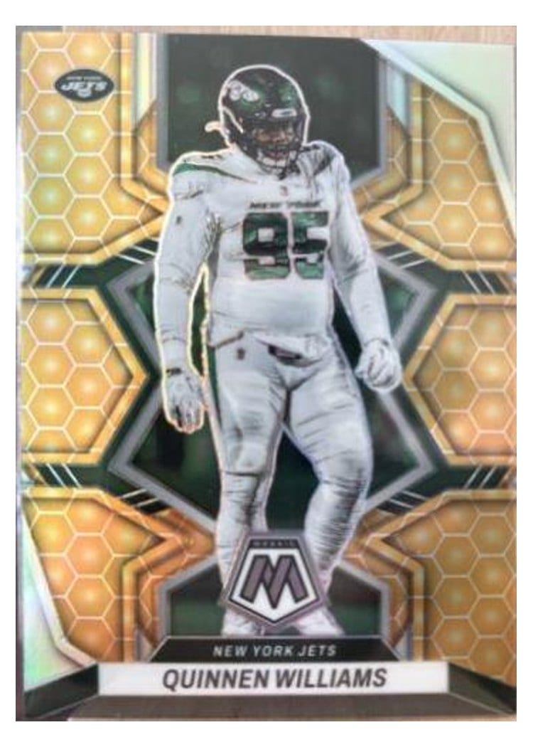 2022 Panini Mosaic Base Set Quinnen Williams #154 card