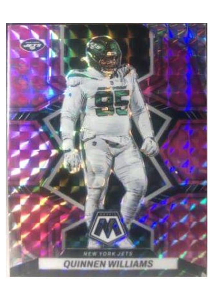 2022 Panini Mosaic Base Set Quinnen Williams #154 card