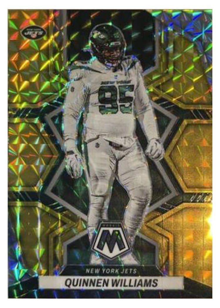 2022 Panini Mosaic Base Set Quinnen Williams #154 card