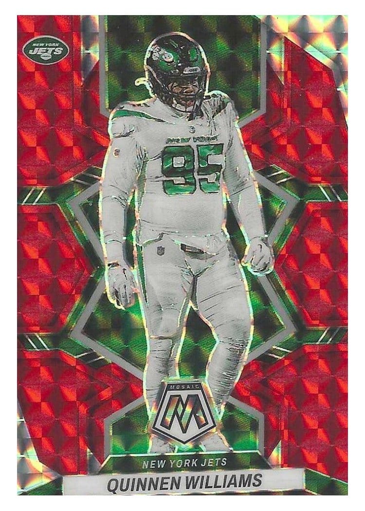 2022 Panini Mosaic Base Set Quinnen Williams #154 card