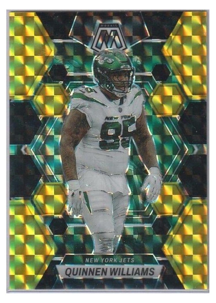 2023 Panini Mosaic Base Set Quinnen Williams #77 card