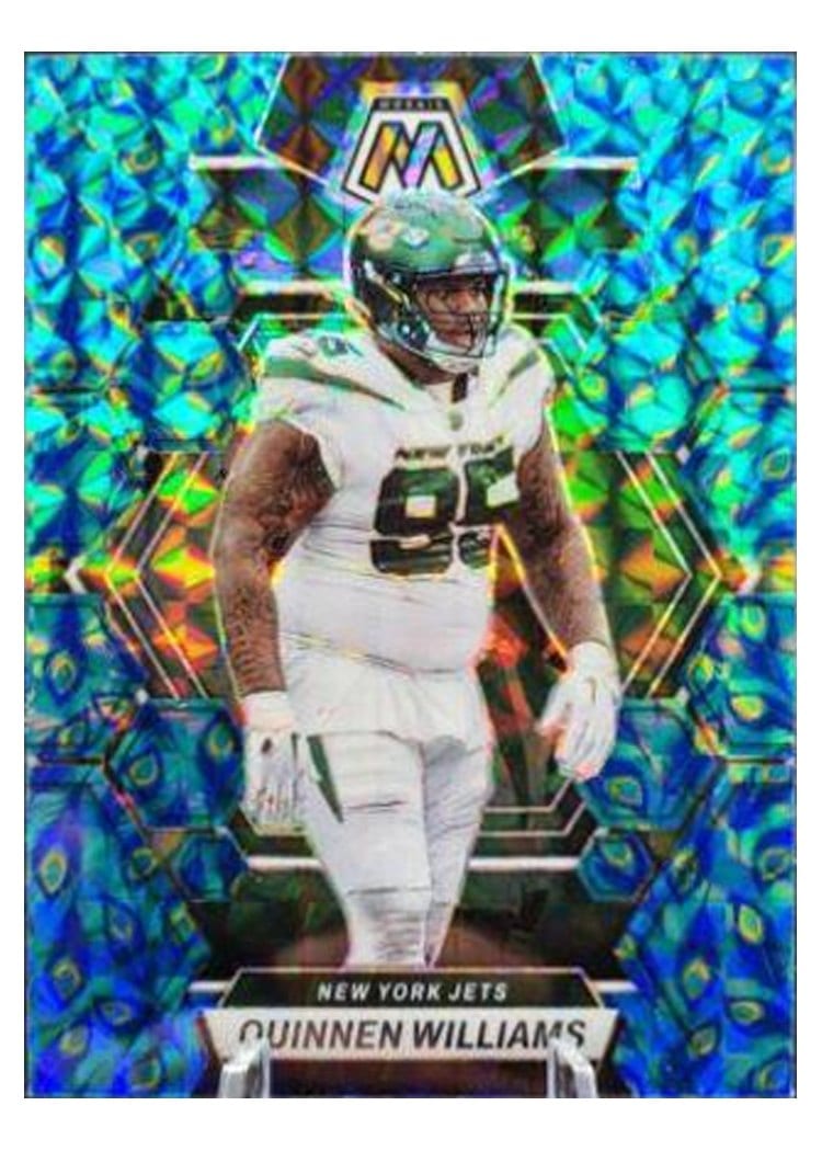 2023 Panini Mosaic Base Set Quinnen Williams #77 card