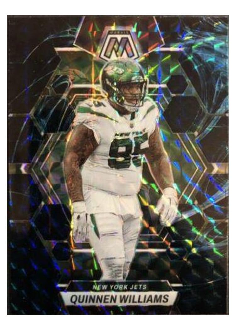2023 Panini Mosaic Base Set Quinnen Williams #77 card