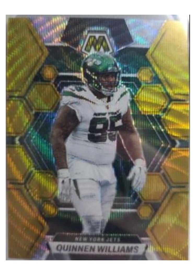 2023 Panini Mosaic Base Set Quinnen Williams #77 card