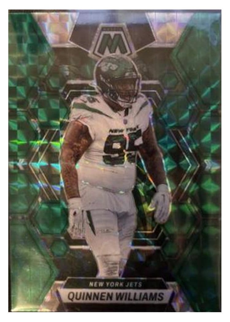 2023 Panini Mosaic Base Set Quinnen Williams #77 card