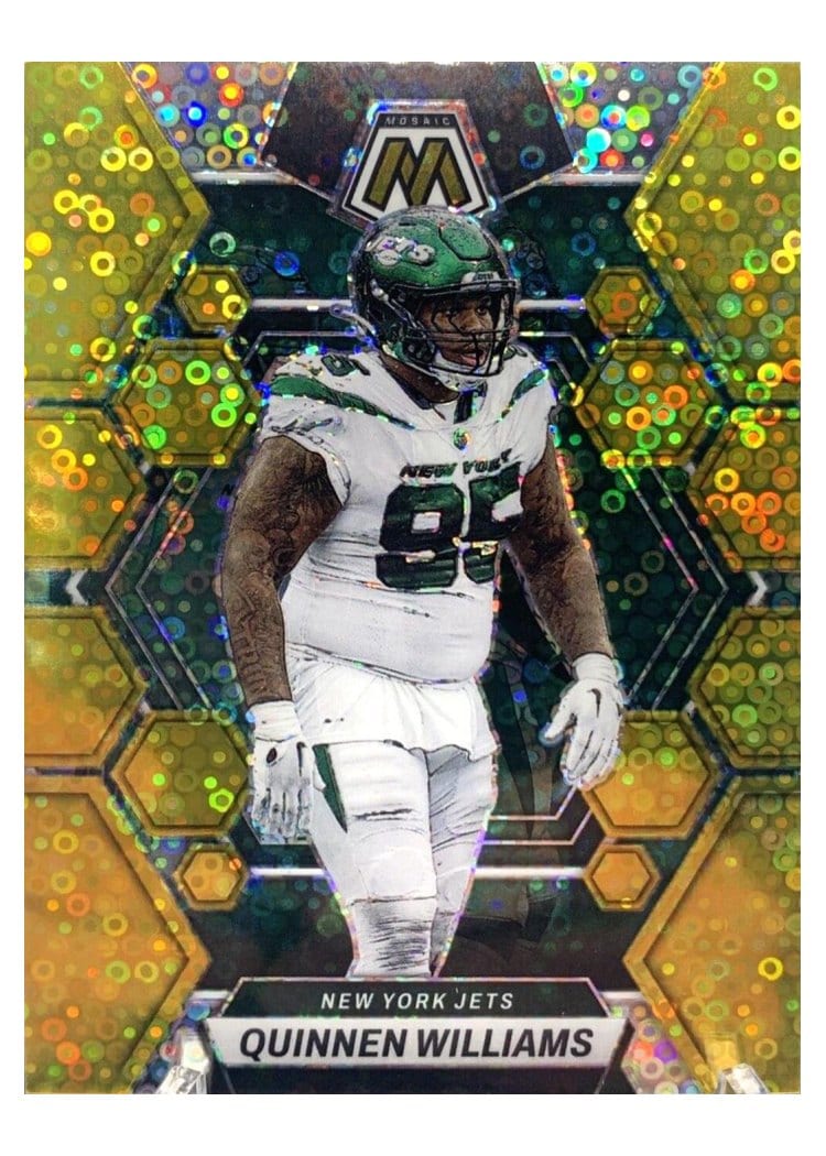 2023 Panini Mosaic Base Set Quinnen Williams #77 card