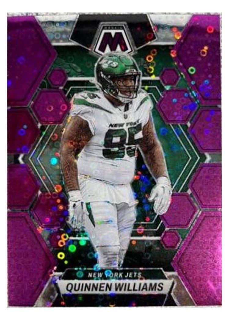 2023 Panini Mosaic Base Set Quinnen Williams #77 card