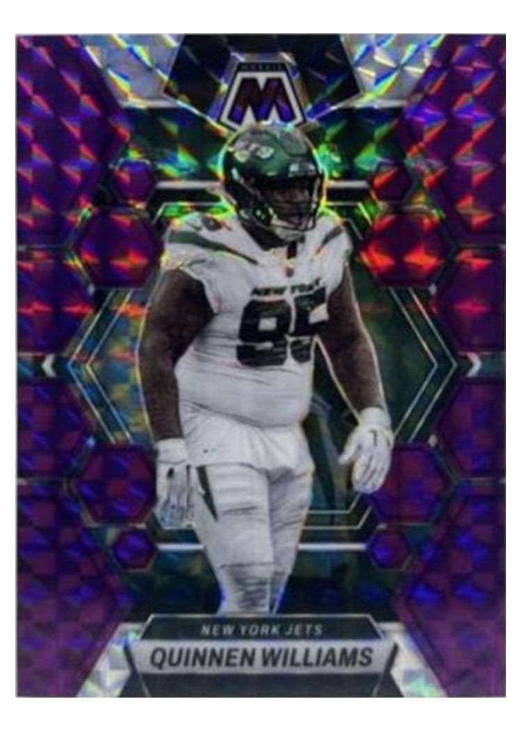 2023 Panini Mosaic Base Set Quinnen Williams #77 card