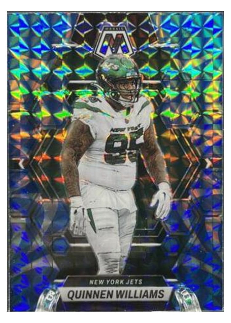 2023 Panini Mosaic Base Set Quinnen Williams #77 card