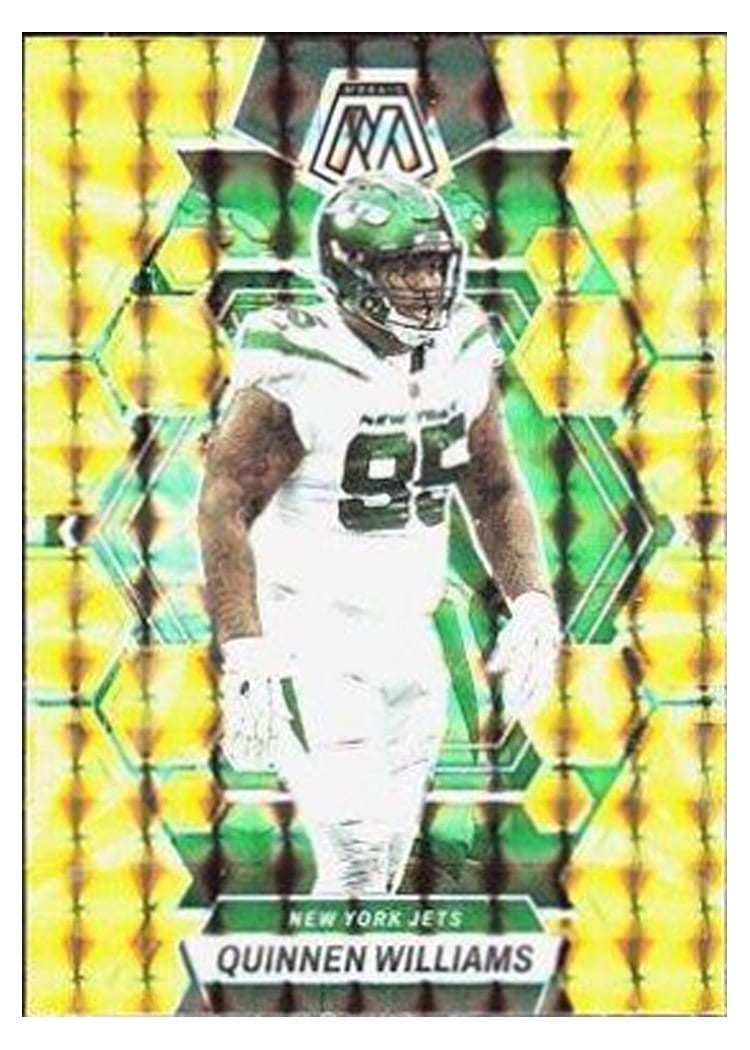 2023 Panini Mosaic Base Set Quinnen Williams #77 card