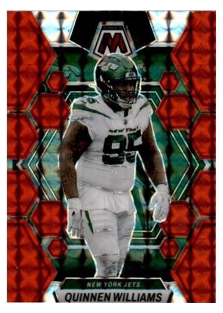 2023 Panini Mosaic Base Set Quinnen Williams #77 card