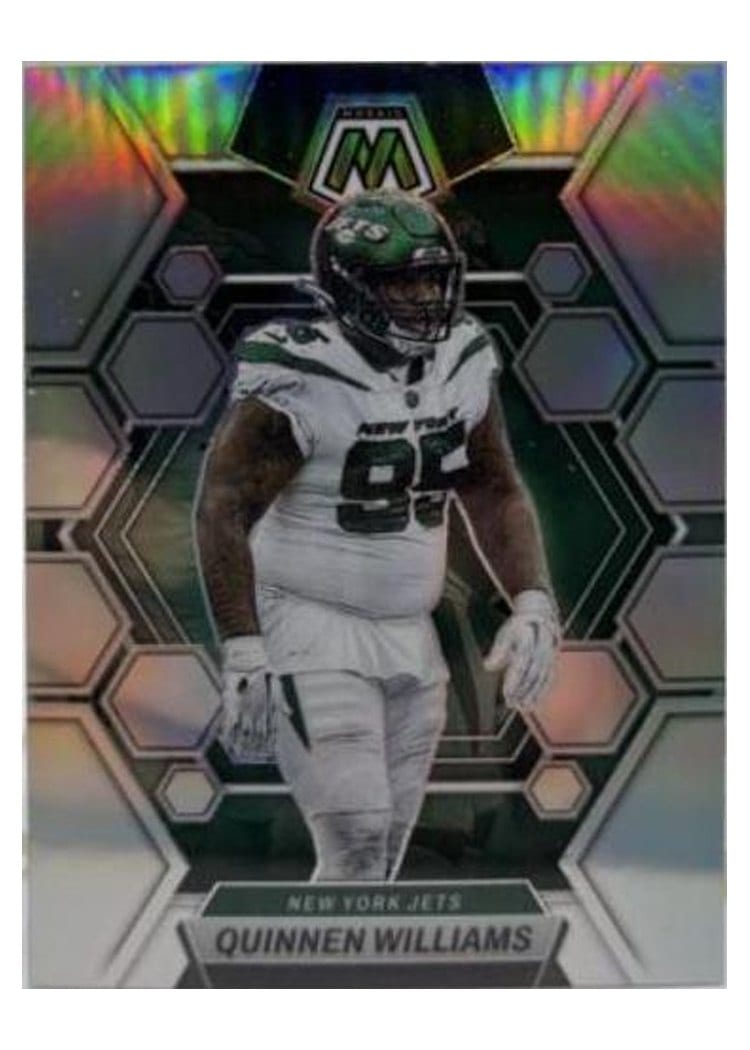 2023 Panini Mosaic Base Set Quinnen Williams #77 card
