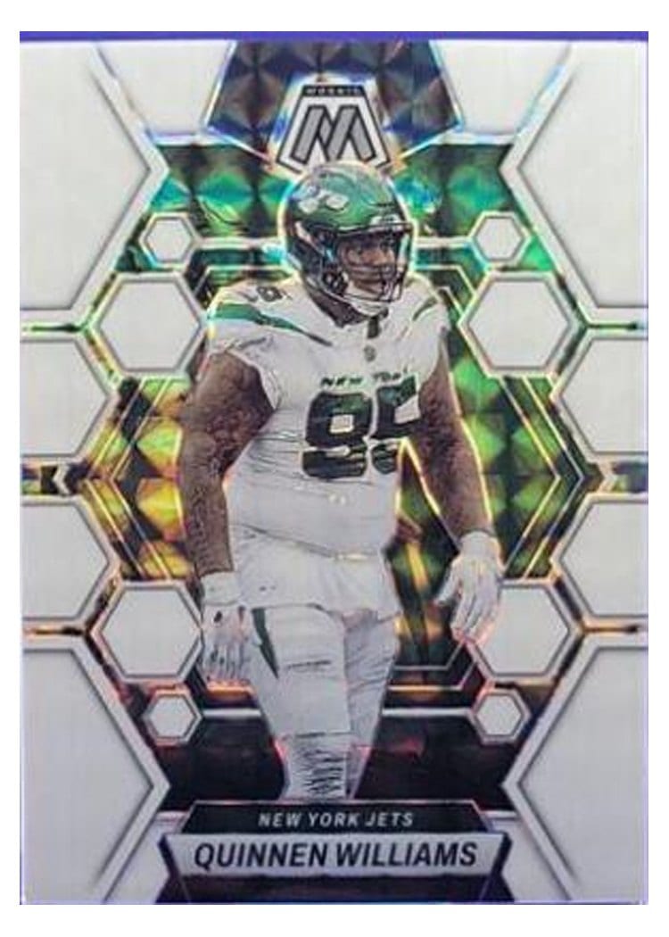 2023 Panini Mosaic Base Set Quinnen Williams #77 card