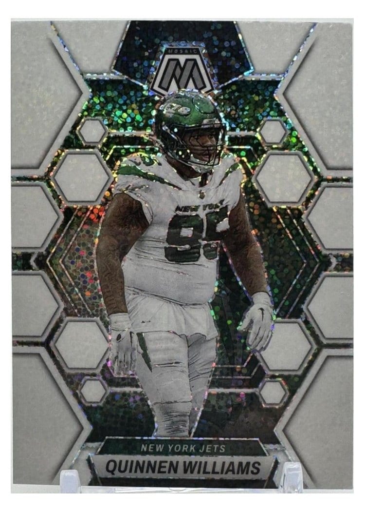2023 Panini Mosaic Base Set Quinnen Williams #77 card