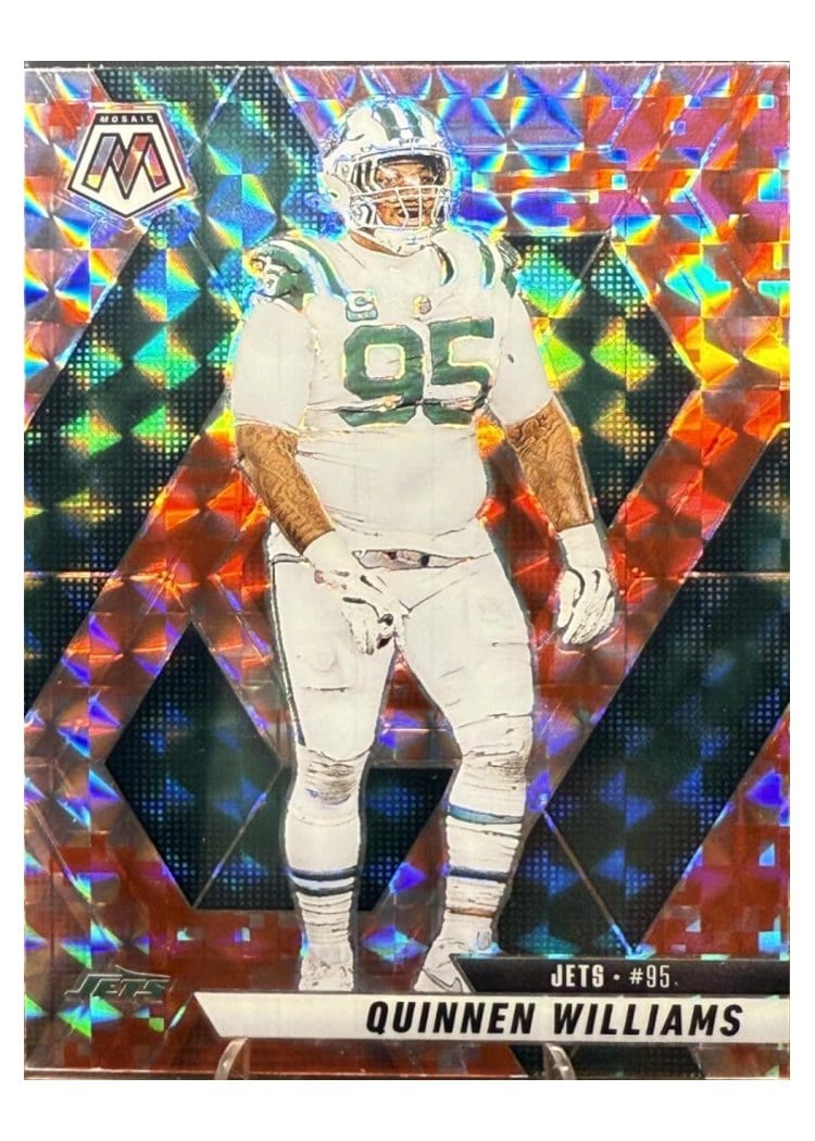 2025 Panini Mosaic Base Set Quinnen Williams #160 card