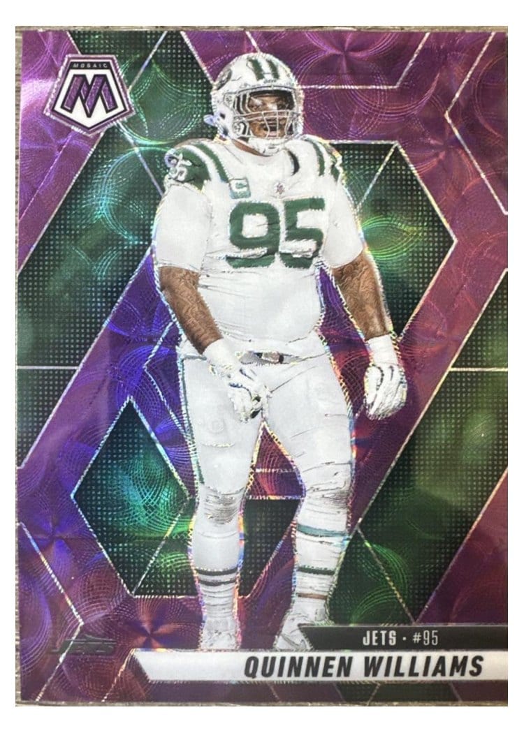 2025 Panini Mosaic Base Set Quinnen Williams #160 card