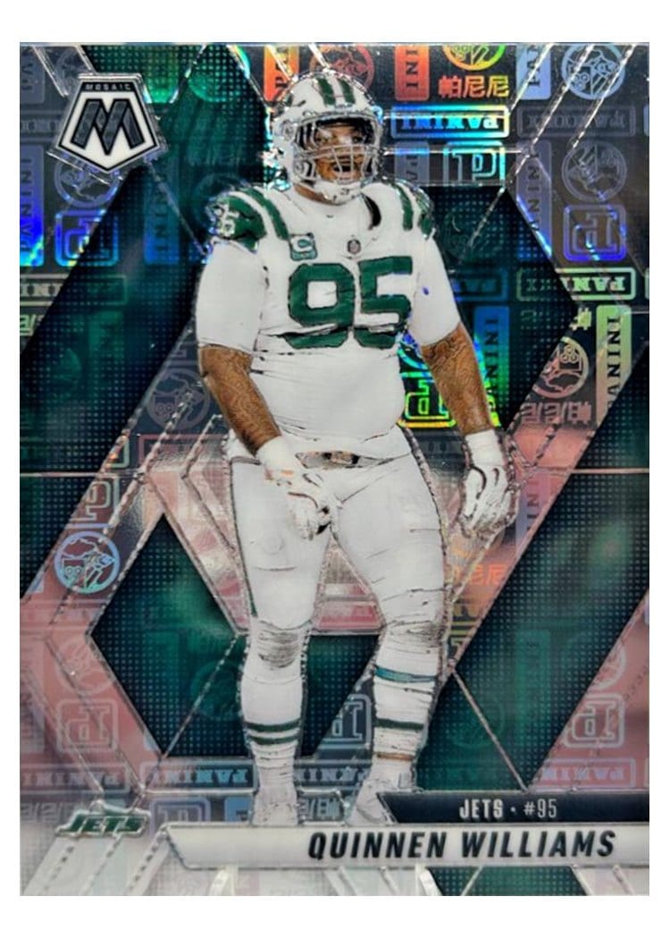 2025 Panini Mosaic Base Set Quinnen Williams #160 card
