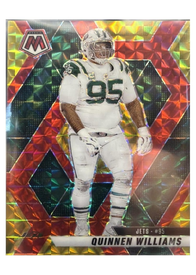 2025 Panini Mosaic Base Set Quinnen Williams #160 card
